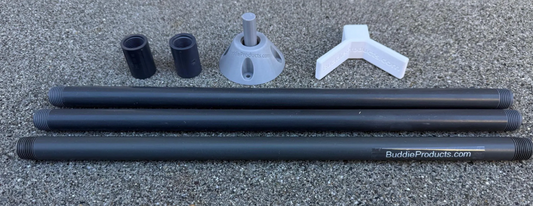 Deck Mounted Dock Buddie holds your Dock Line for you. Ideal for single or short handed boaters.